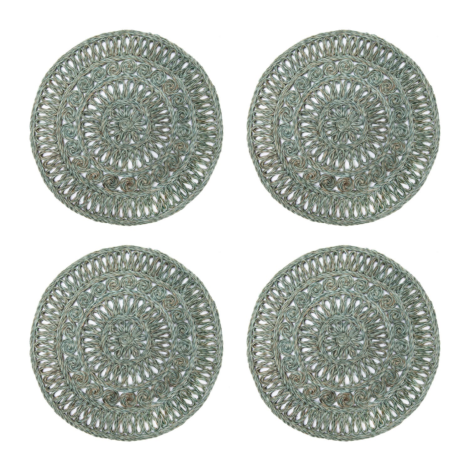 Aqua 15" Round