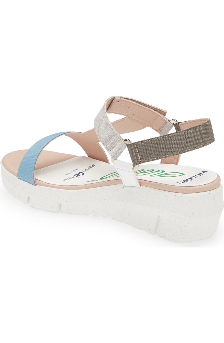 Wonders Nepal Platform Wedge Sandal, Alternate, color,