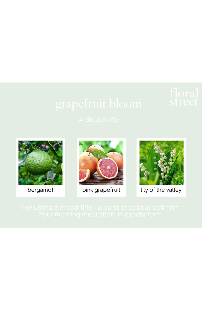 Floral Street Grapefruit Bloom Scented Candle, Alternate, color,