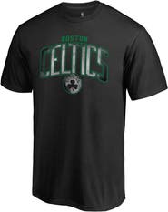 FANATICS Men's Fanatics Branded Black Boston Celtics Arch Smoke T-Shirt