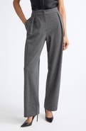 Emporio Armani Chevron Jacquard Wide Leg Pants