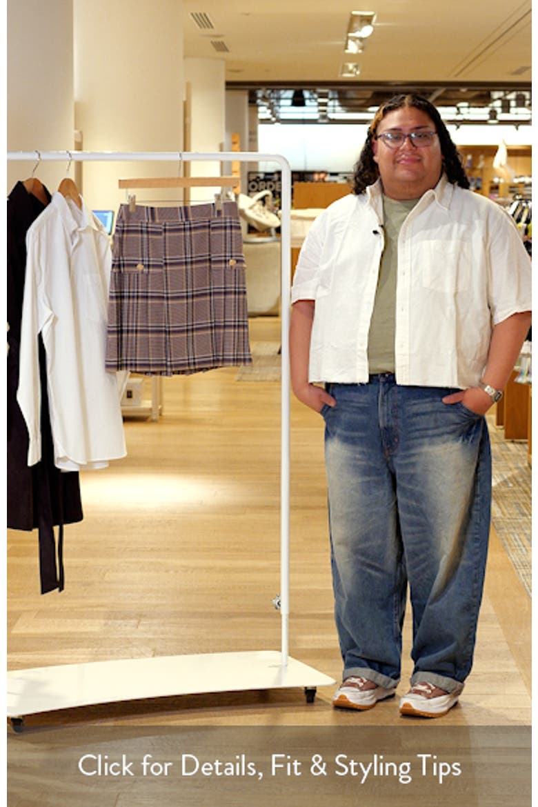 Plaid Pleated Skirts video