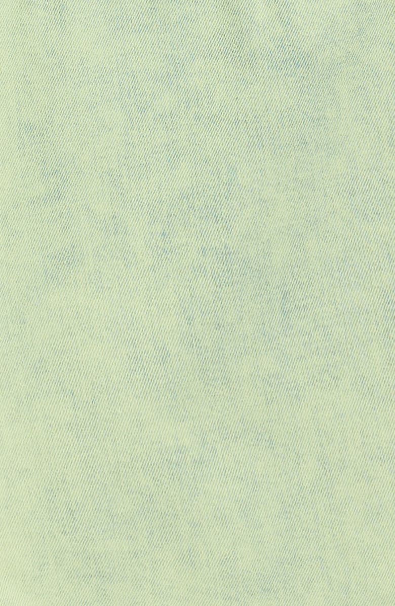 Tractr Kids' Overdye Denim Cargo Pants, Alternate, color, Lime