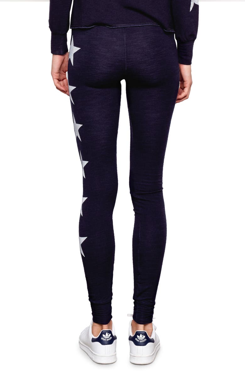 Sundry Side Stars Skinny Jogger Pants, Alternate, color, 