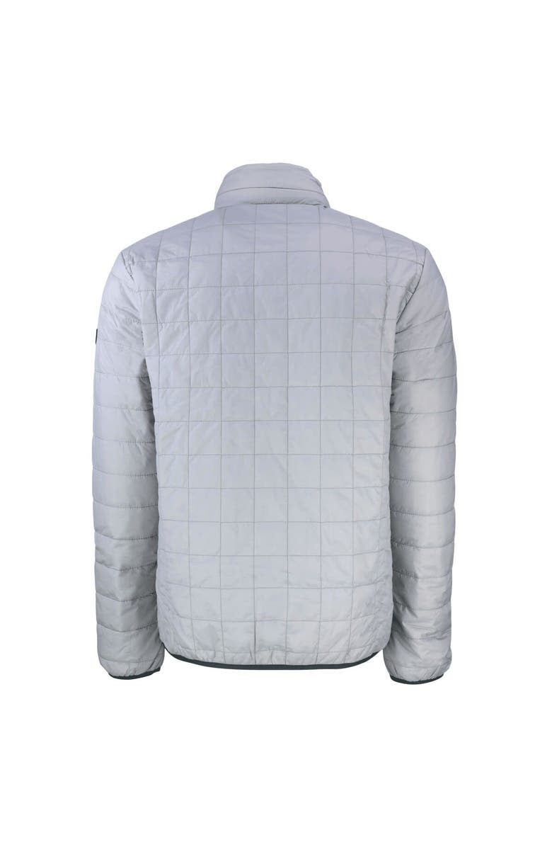 Cutter & Buck Men's Cutter & Buck Gray South Carolina Gamecocks Big & Tall Rainier PrimaLoft Eco Insulated Full-Zip Puffer Jacket, Alternate, color, 