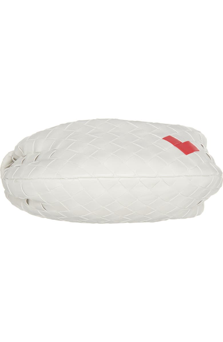 Bottega Veneta Mini Jodie Heart Intrecciato Leather Hobo Bag, Alternate, color,