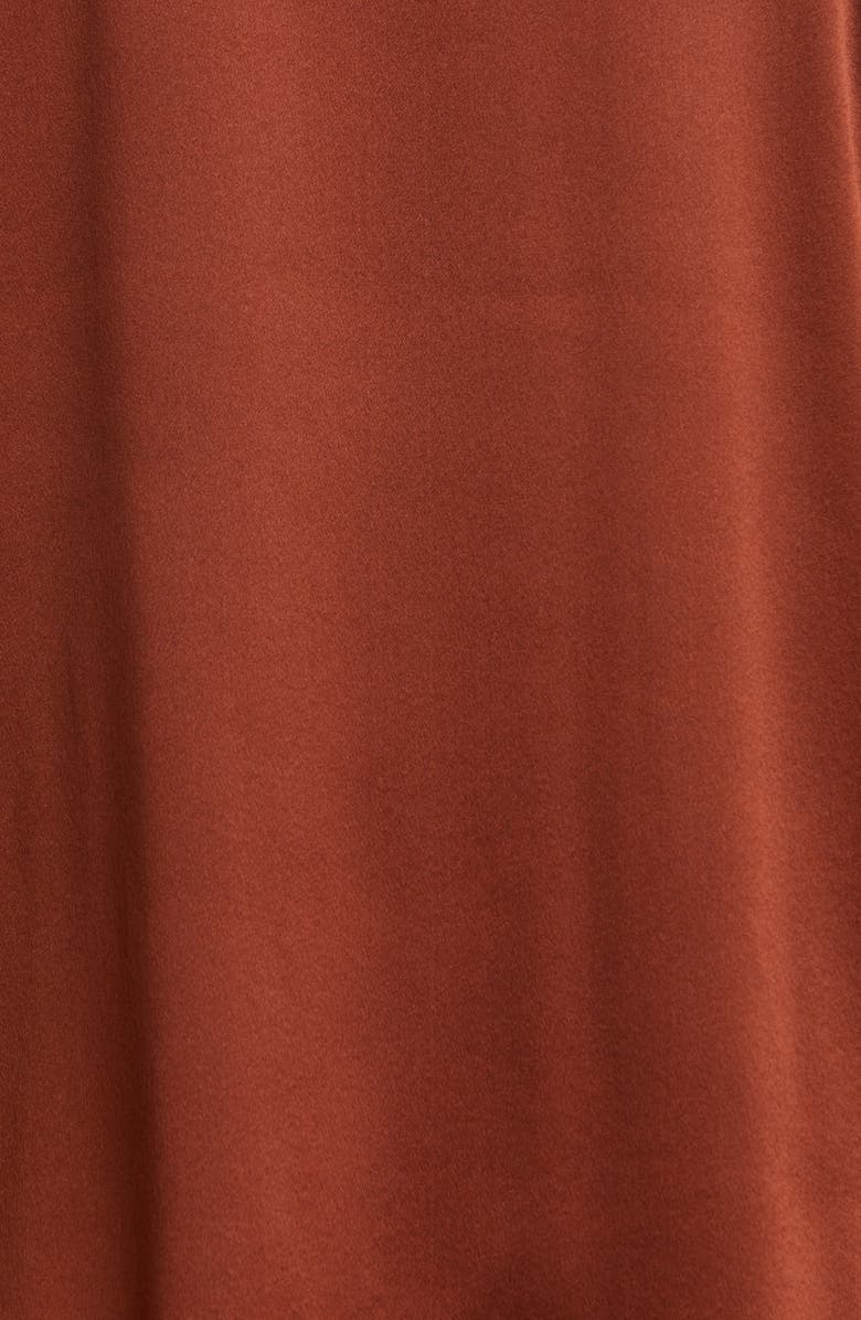 Vince Band Collar Silk Blouse, Alternate, color,