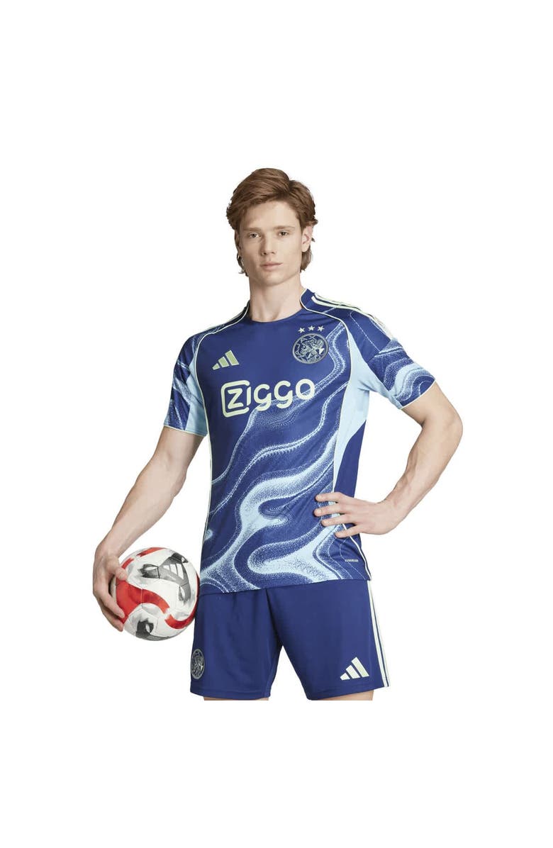 adidas Men's adidas Navy Ajax 2025/26 Away Replica Jersey, Alternate, color, Navy