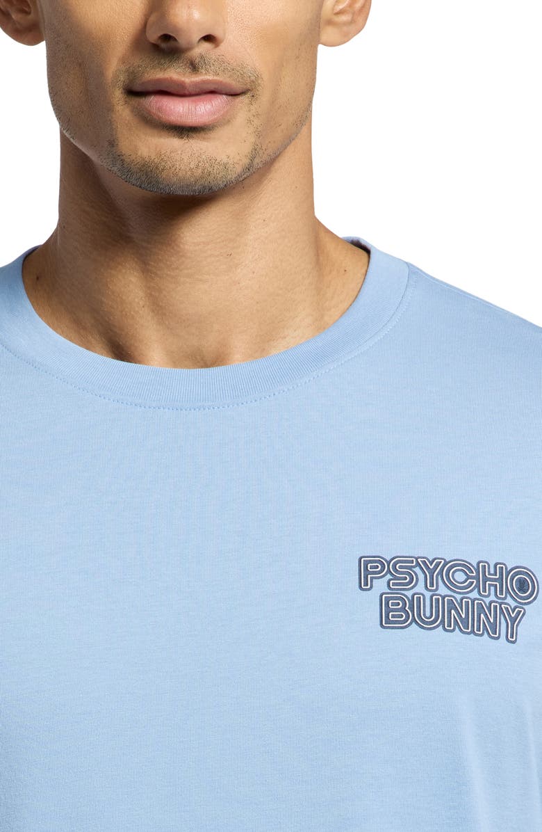 Psycho Bunny Sydney Logo Graphic T-Shirt, Alternate, color, 