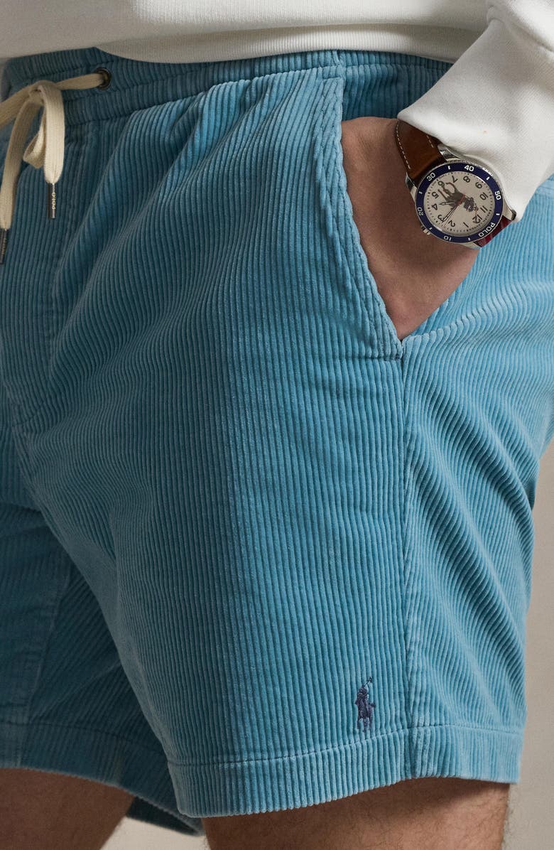 Polo Ralph Lauren Prepster Corduroy Shorts, Alternate, color, Blue Note