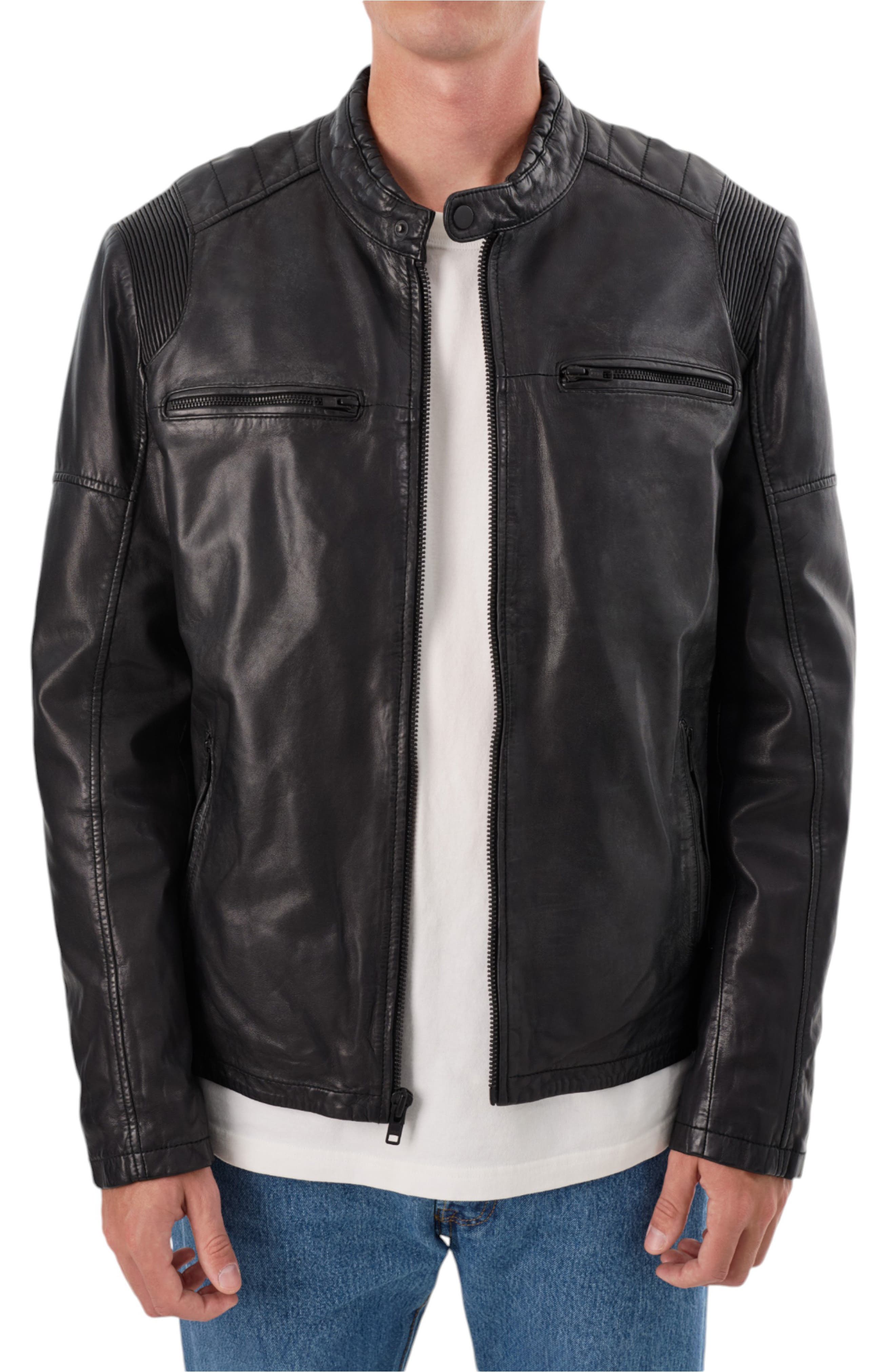 REGENCY Leather Moto Jacket
