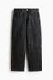 selected Washed Denim Black