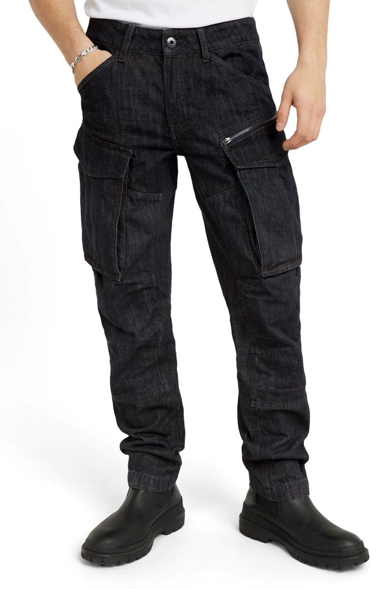 G-STAR Rovic Zip 3D Tapered Fit Cargo Jeans, Main, color,