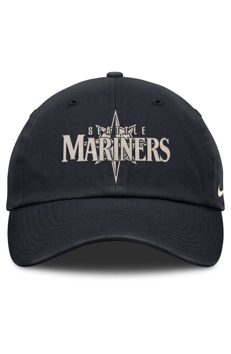 Nike Men's Nike Navy Seattle Mariners Statement Club Adjustable Hat, Alternate, color,