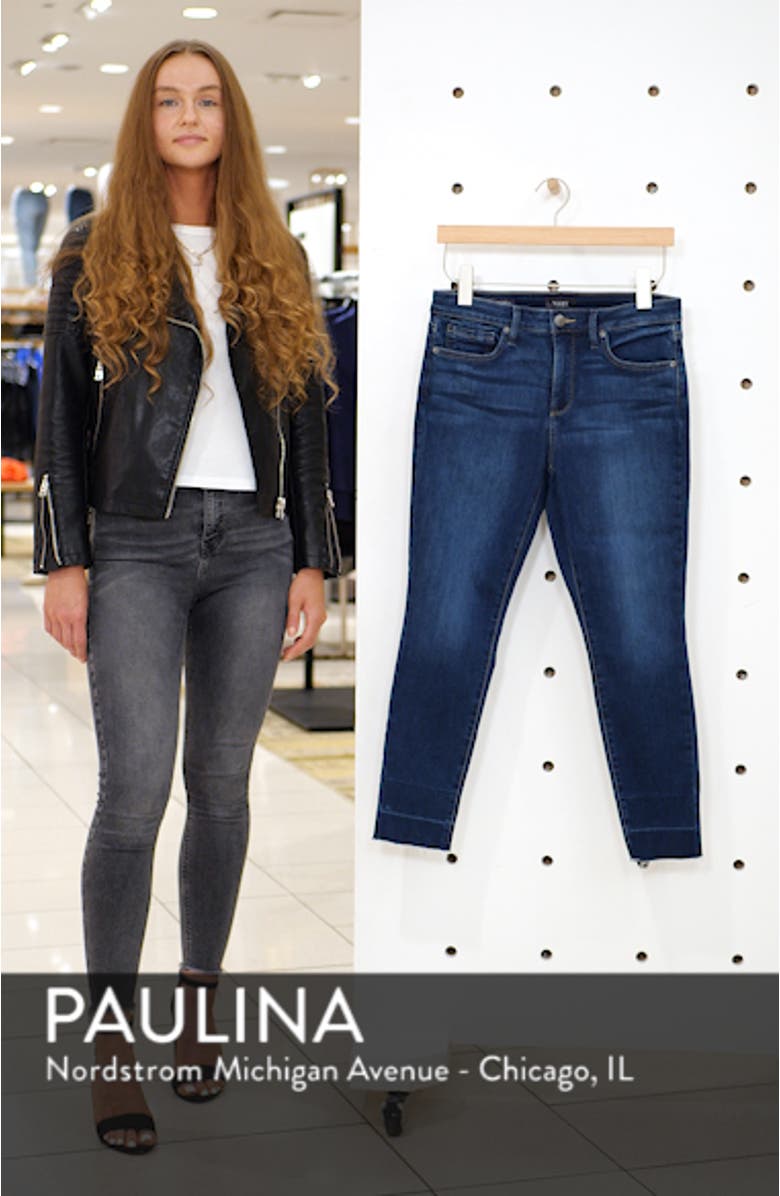 Ami Wide Release Hem Super Skinny Jeans, sales video thumbnail