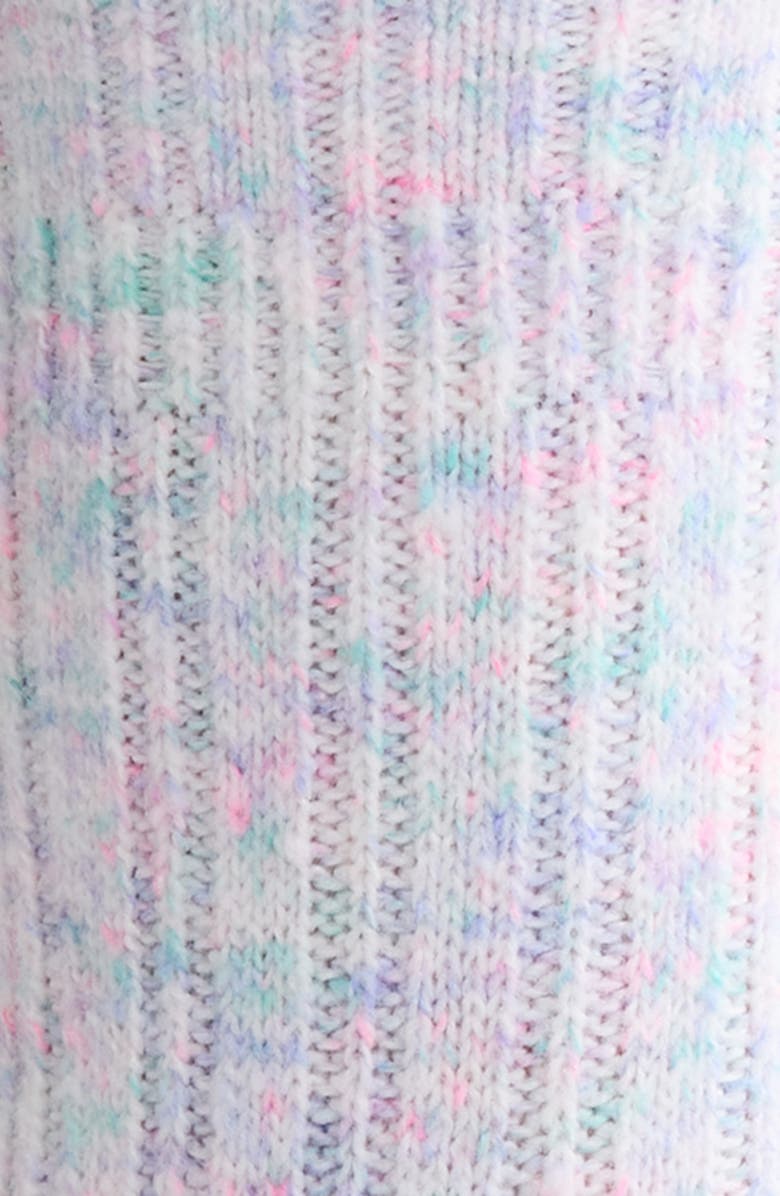 Nordstrom Cozy Scallop Crew Socks, Alternate, color, Blue