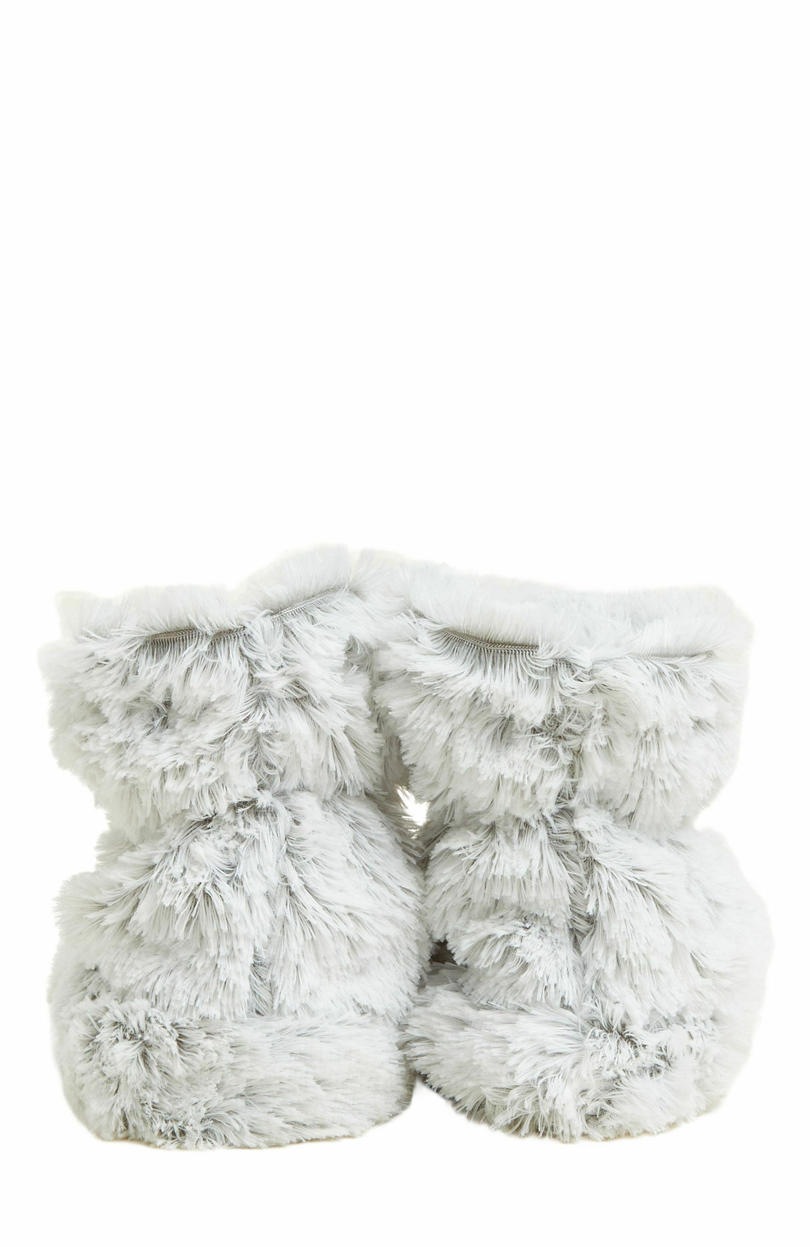 Warmies Marshmallow Plush Booties, Alternate, color, 