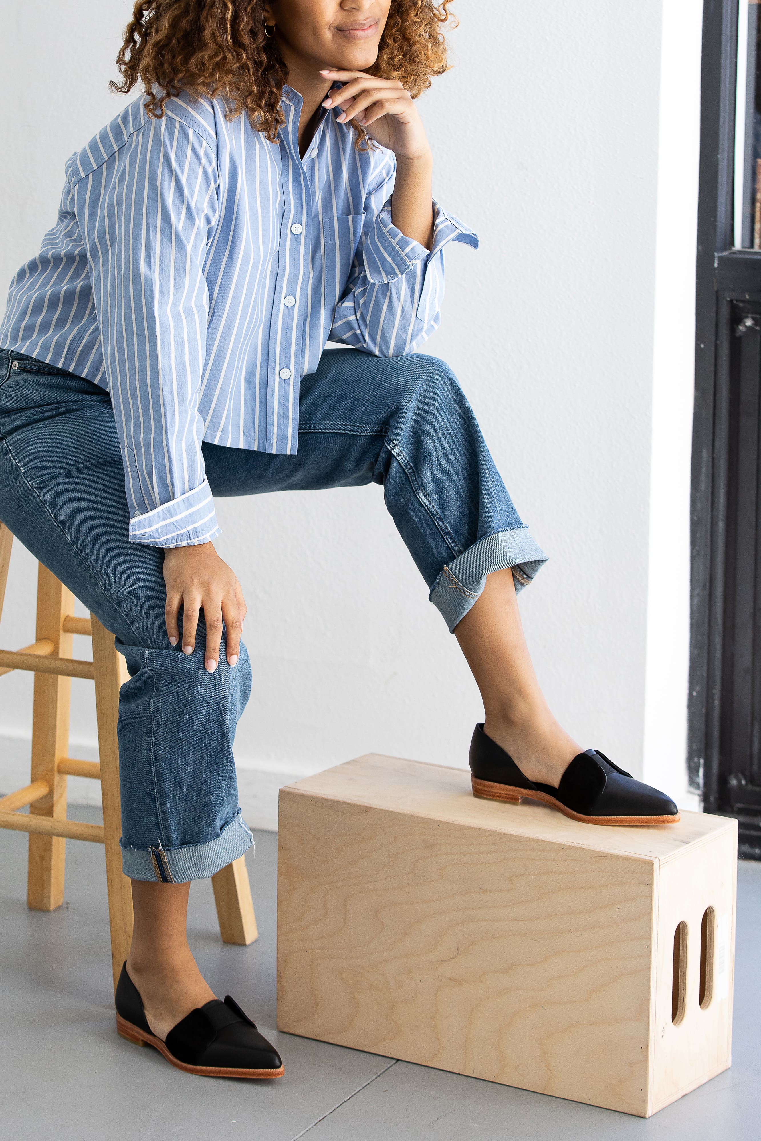 Fortress Paloma D'Orsay Flat, Alternate, color, 