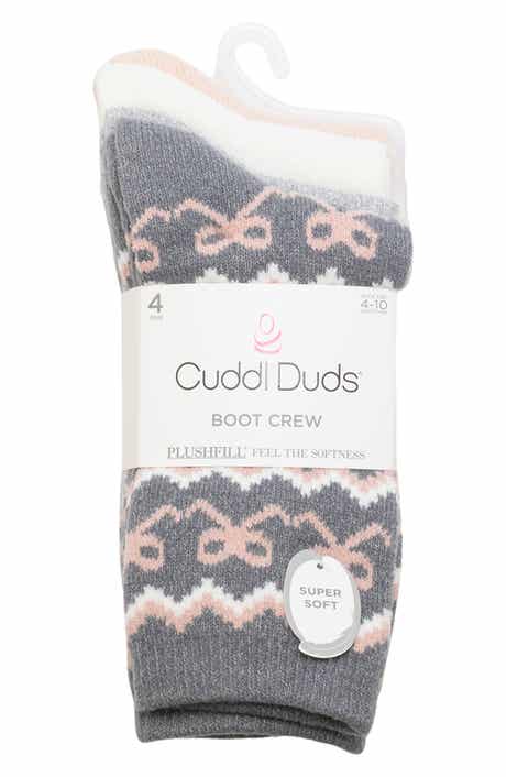 Assorted 4-Pack Boot Crew Socks
