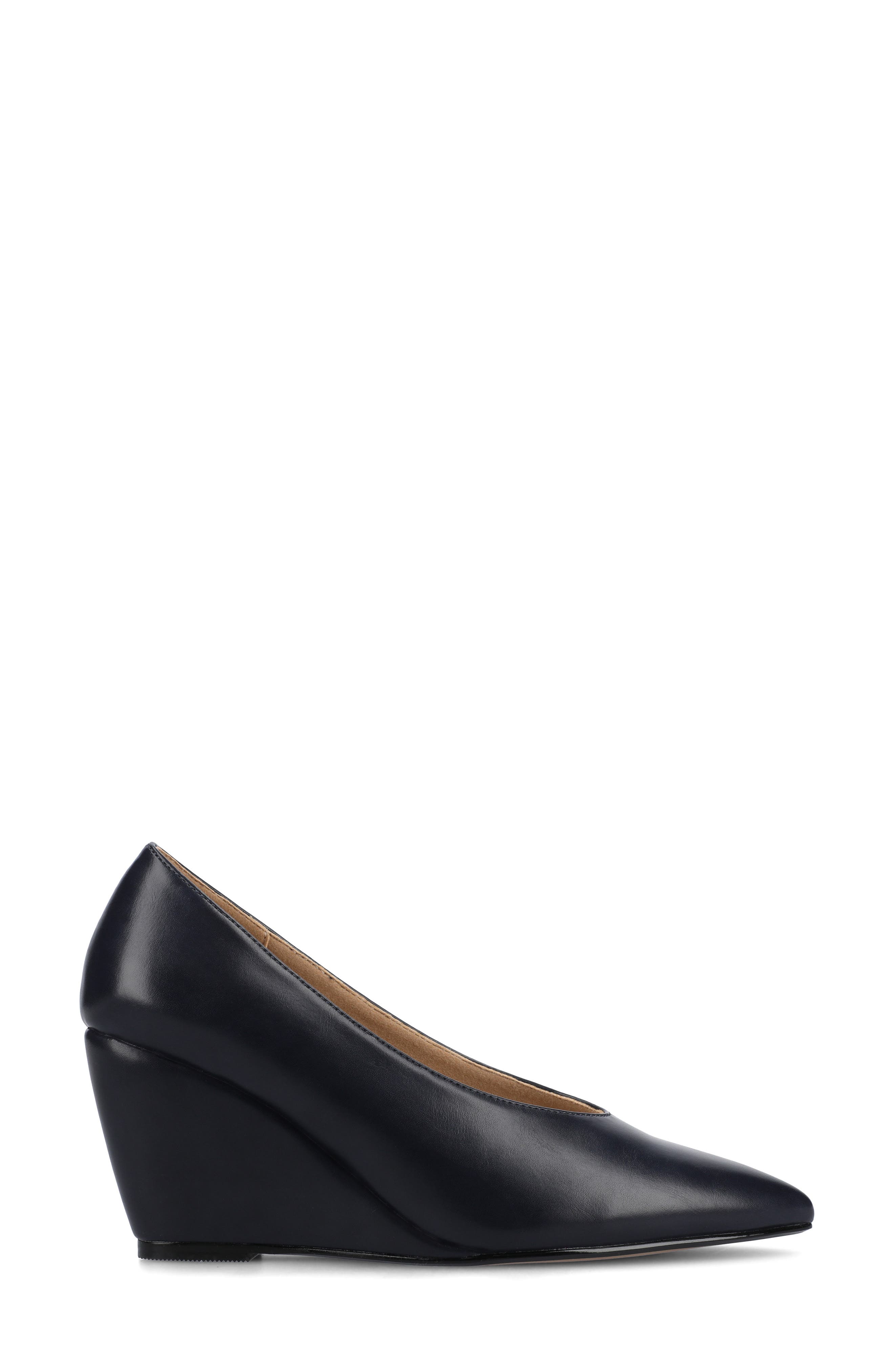 Danika Pointed Toe Pump, Alternate, color, NAVY