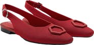 VIVAIA Mini Square-Toe Slingback Sandals