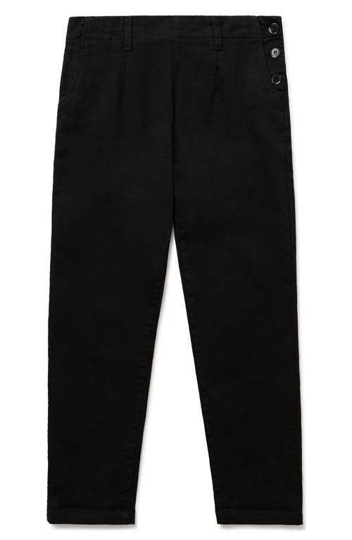 Seasalt Cornwall Waterdance Tapered Leg Pants In Black