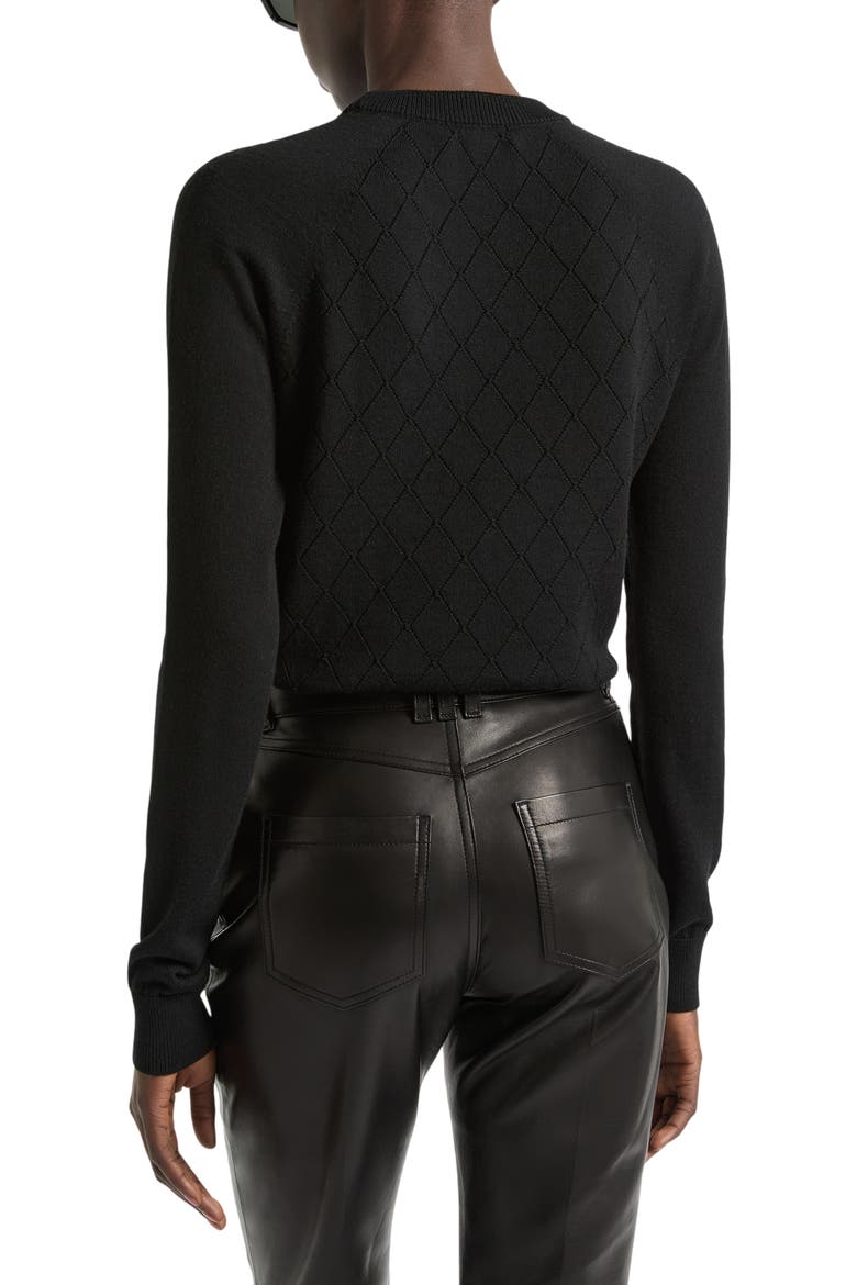 Knit jumper, Alternate, color, black