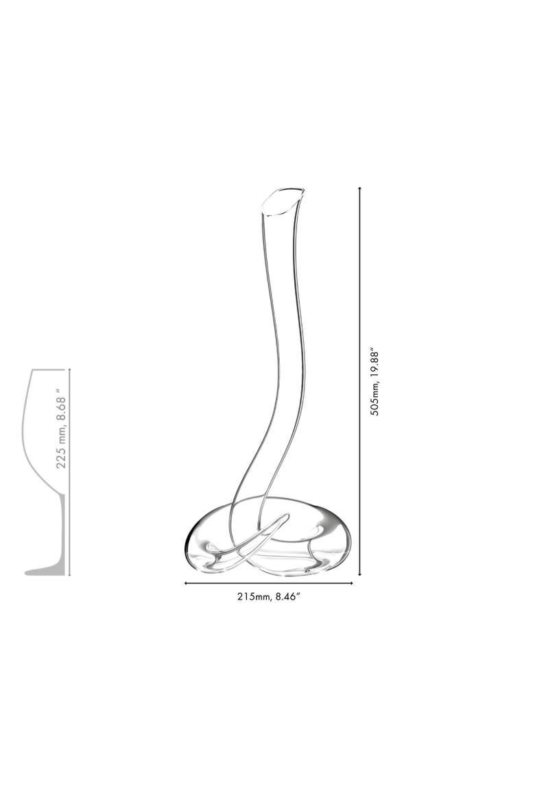 Eve Decanter, Alternate, color, Clear