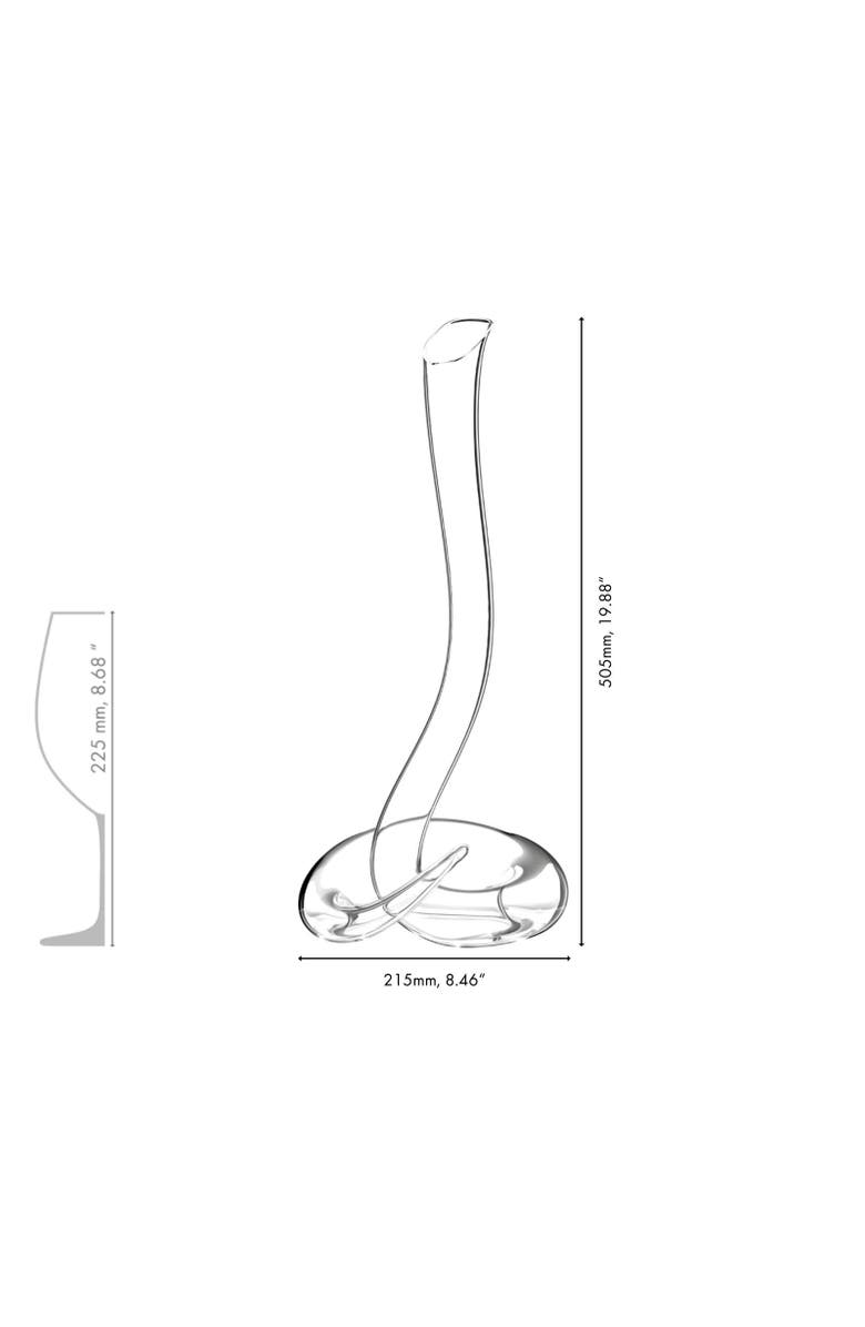 Riedel Eve Decanter, Alternate, color, Clear