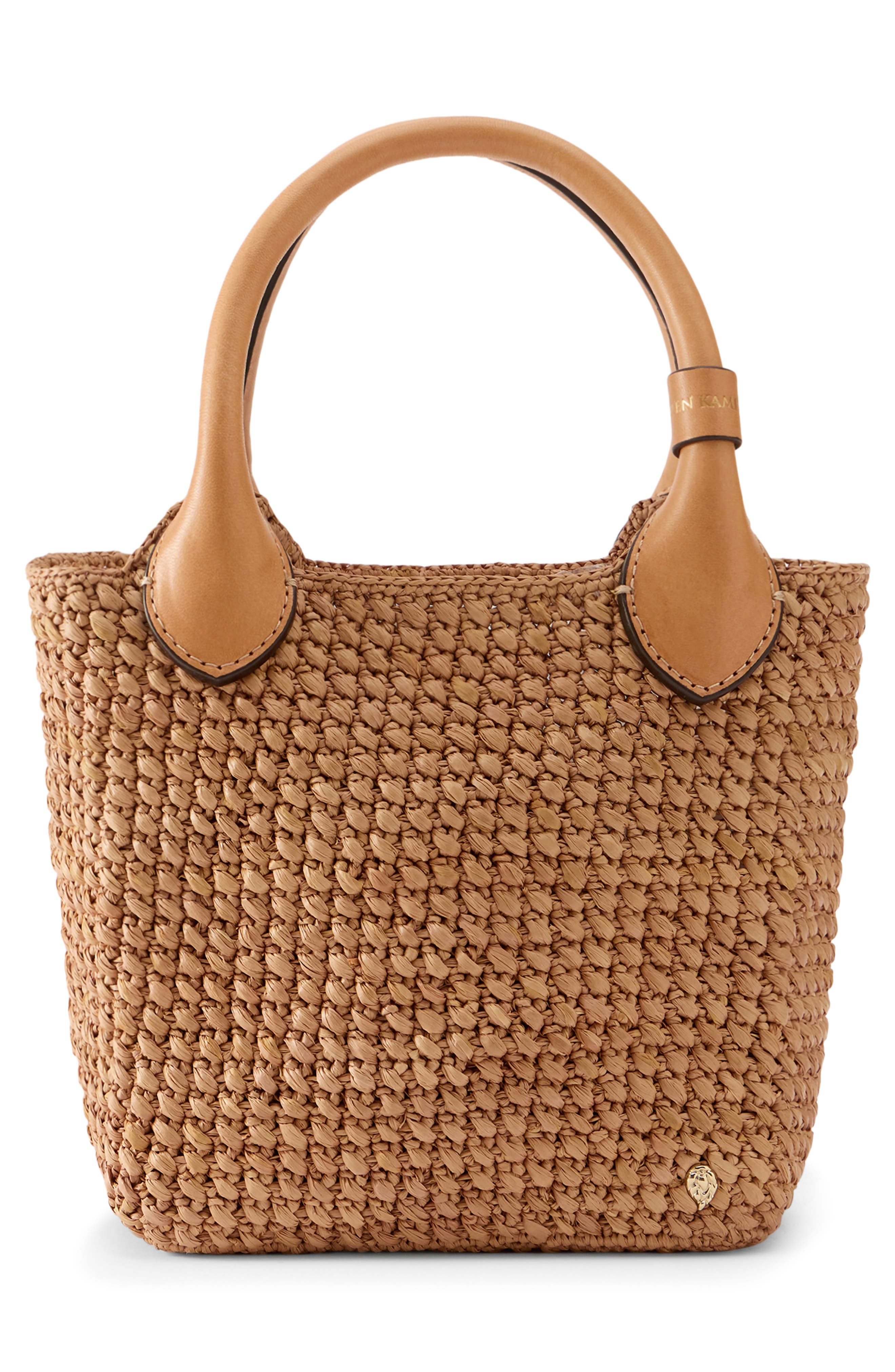 Helen Kaminski Mini Ampara Woven Tote Bag