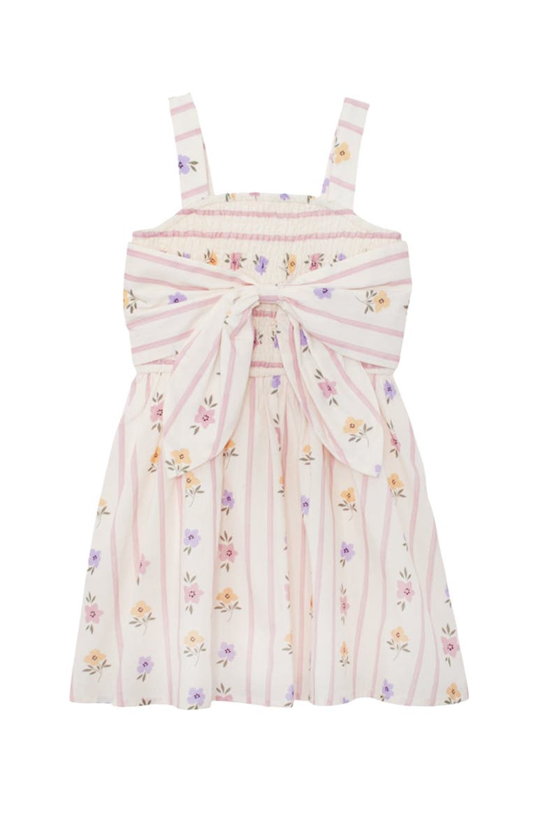 Purple Bouquet Tank Dress, Main, color, Floral