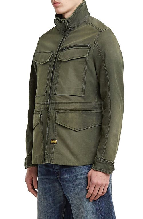 G-star Rovic Slim Fit Field Jacket In Green
