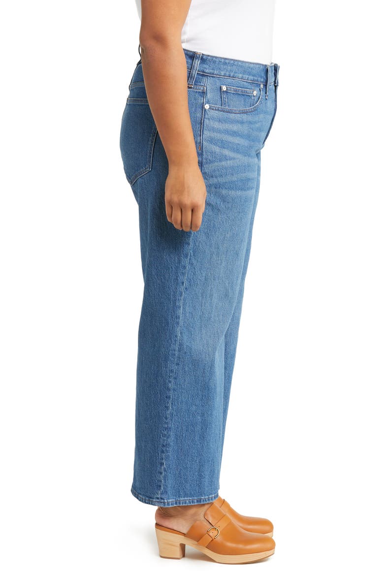 Wide Leg Jeans, Alternate, color, RINSE WASH