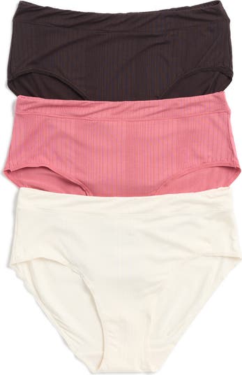 Assorted 3-Pack Textured Briefs