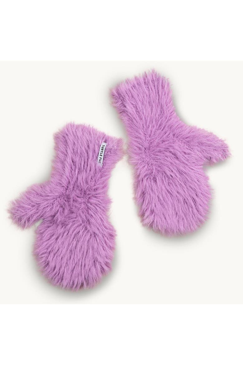 Sweetums Knit Mittens, Main, color, Lilac