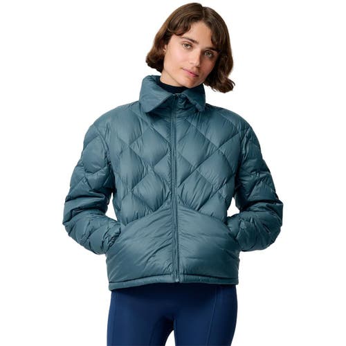 Hikerkind Packable Puffer Jacket In Blue