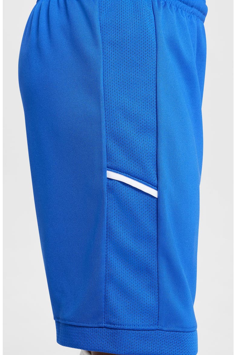 Kids' Academy Dri-FIT Soccer Shorts, Alternate, color, GAME ROYAL/ GAME ROYAL/ WHITE