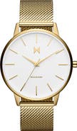 MVMT Boulevard Mesh Strap Bracelet Watch, 38mm