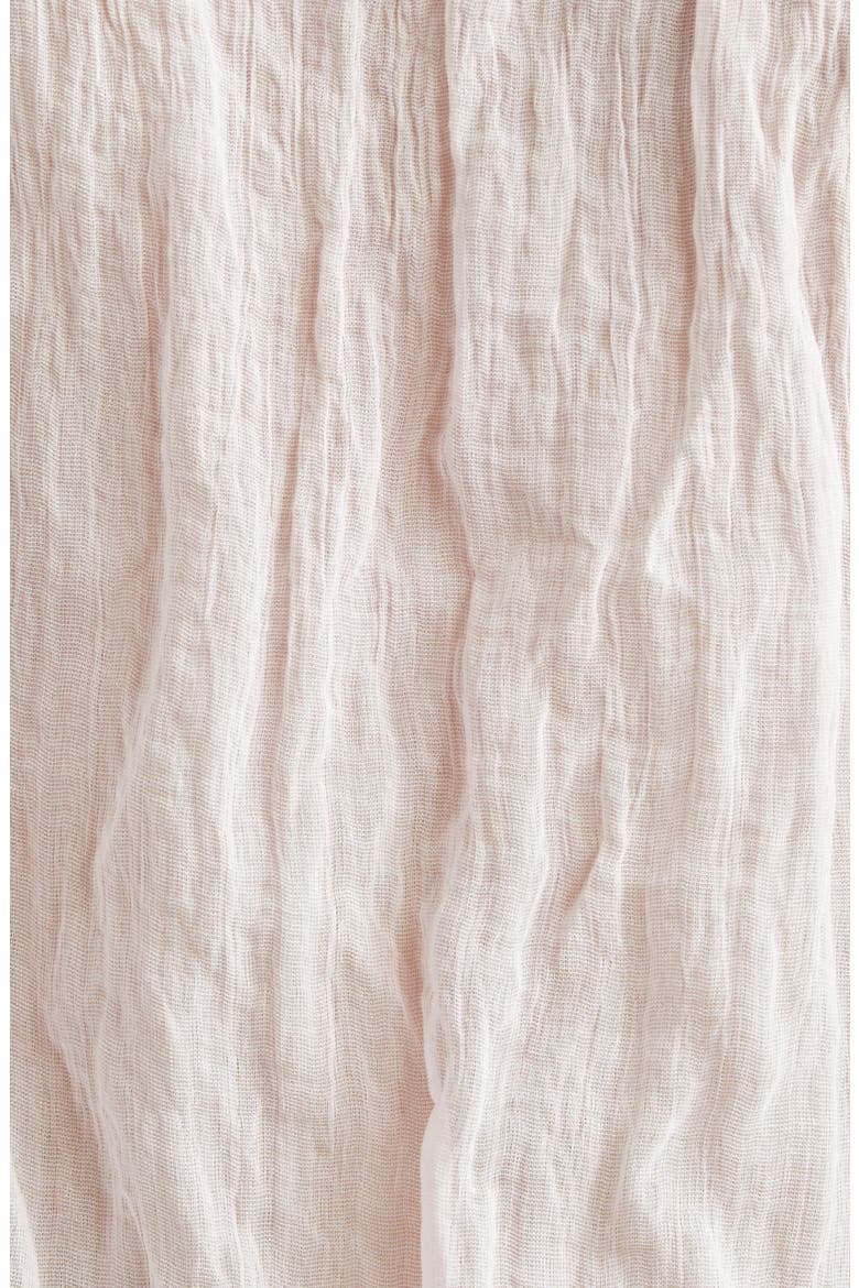 Crinkled Cotton Blend Gauze Tank, Alternate, color, BLOOM