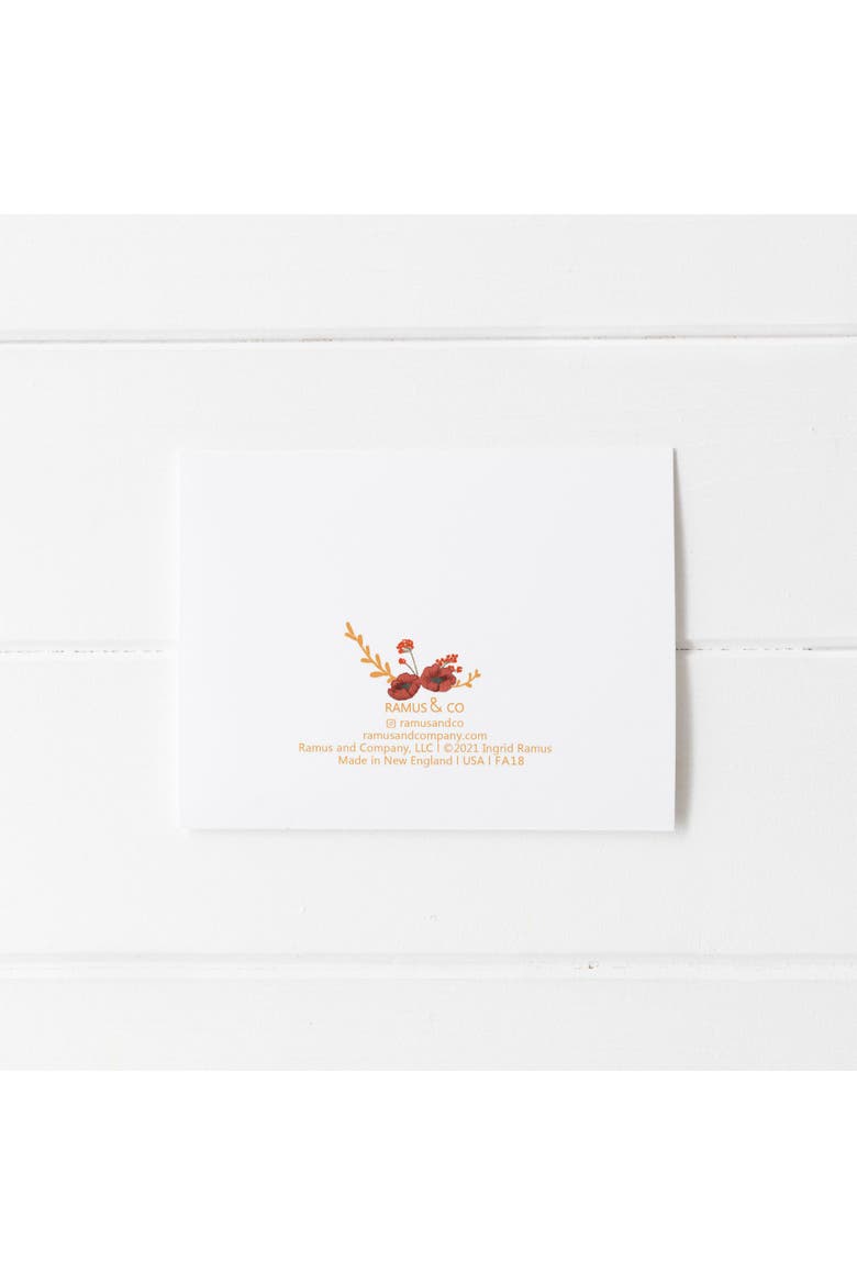 Fall/Halloween Greeting Cards "So Thankful Turkey", Alternate, color, Multi-Pack