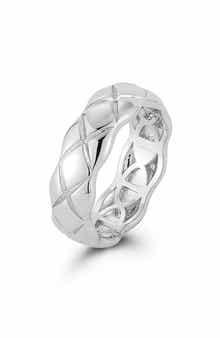 Quilted Band Ring