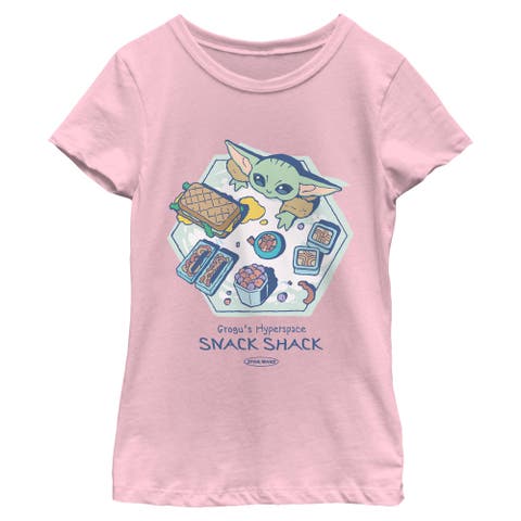 Girls' The Child Hyperspace Snack Shack Short Sleeve Graphic T-Shirt