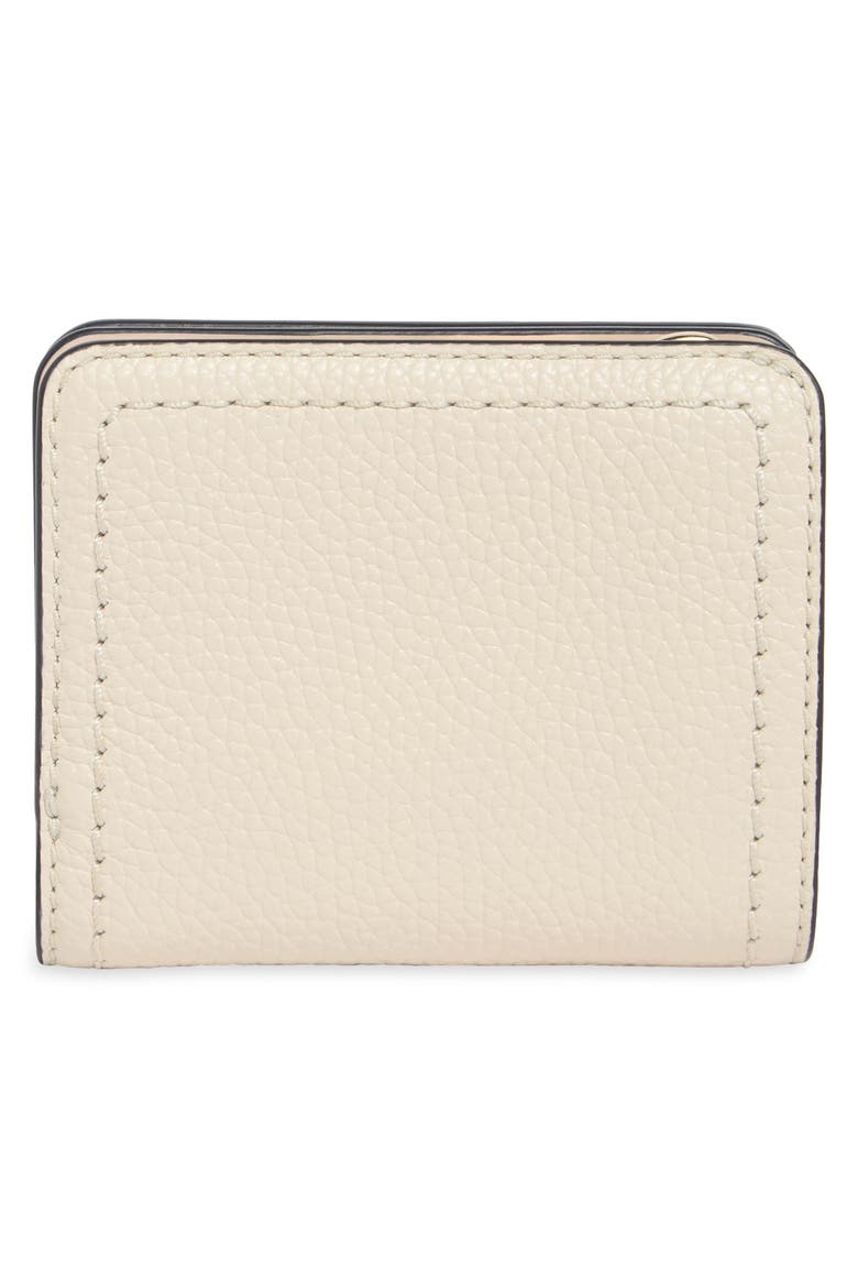 Mini Compact Wallet, Alternate, color, MARSHMALLOW