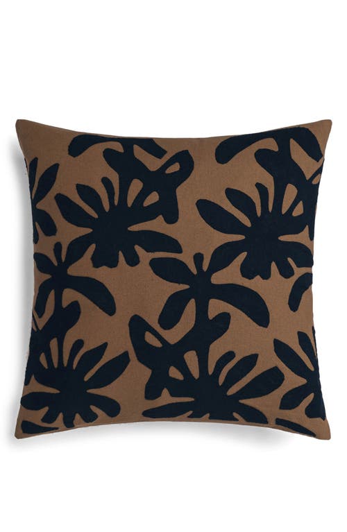 Crane Air Indigo Reef Accent Pillow In Brown