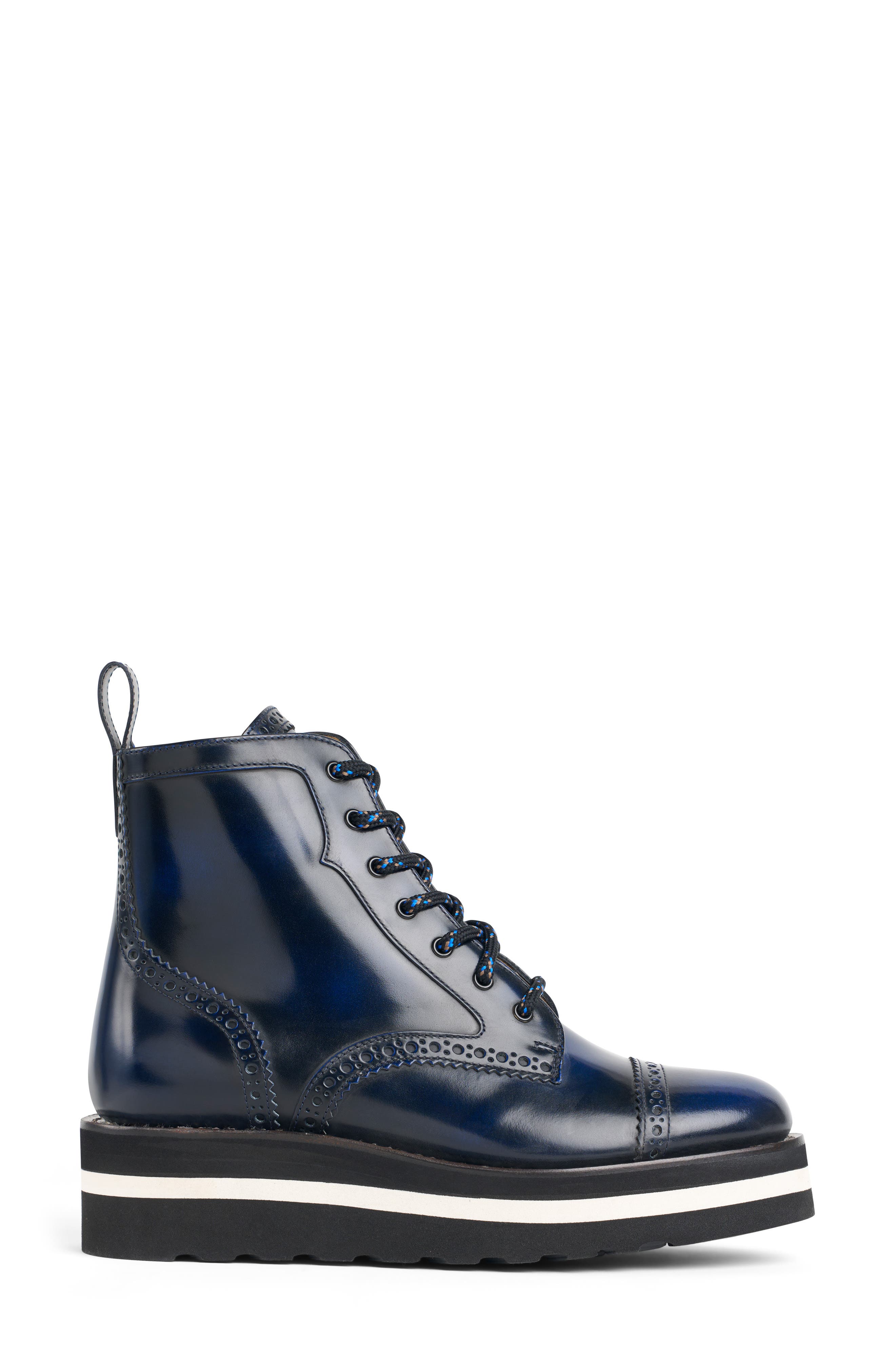 Ms. Chicago Platform Bootie, Alternate, color, SAPPHIRE