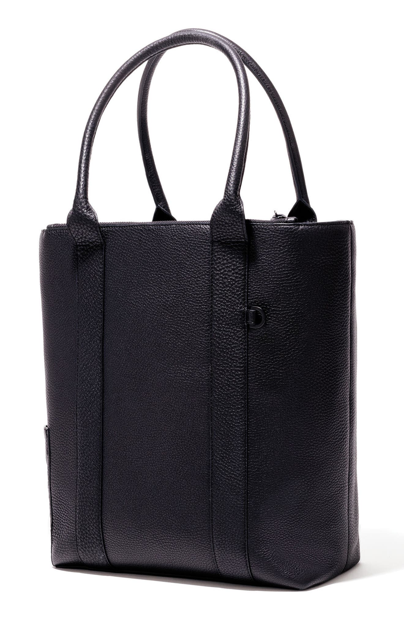 Dagne Dover Charlie Leather Tote, Alternate, color, 