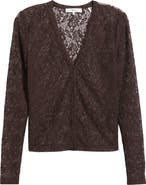 FRAME The Sheer Stretch Lace Top