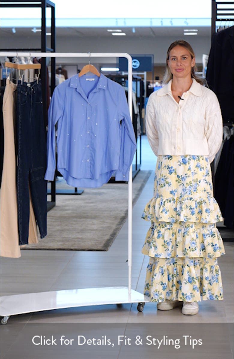 Alden Rhinestone Shirt, sales video thumbnail