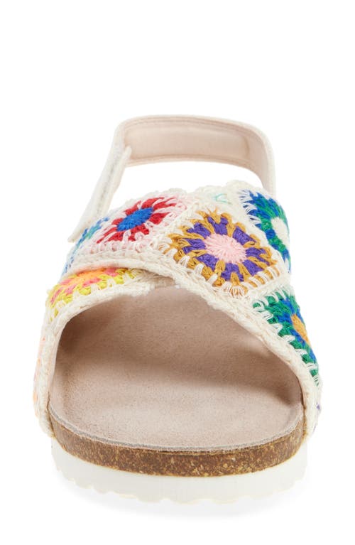 Next Kids' Crochet Boho Sandal In Multicolor Crochet