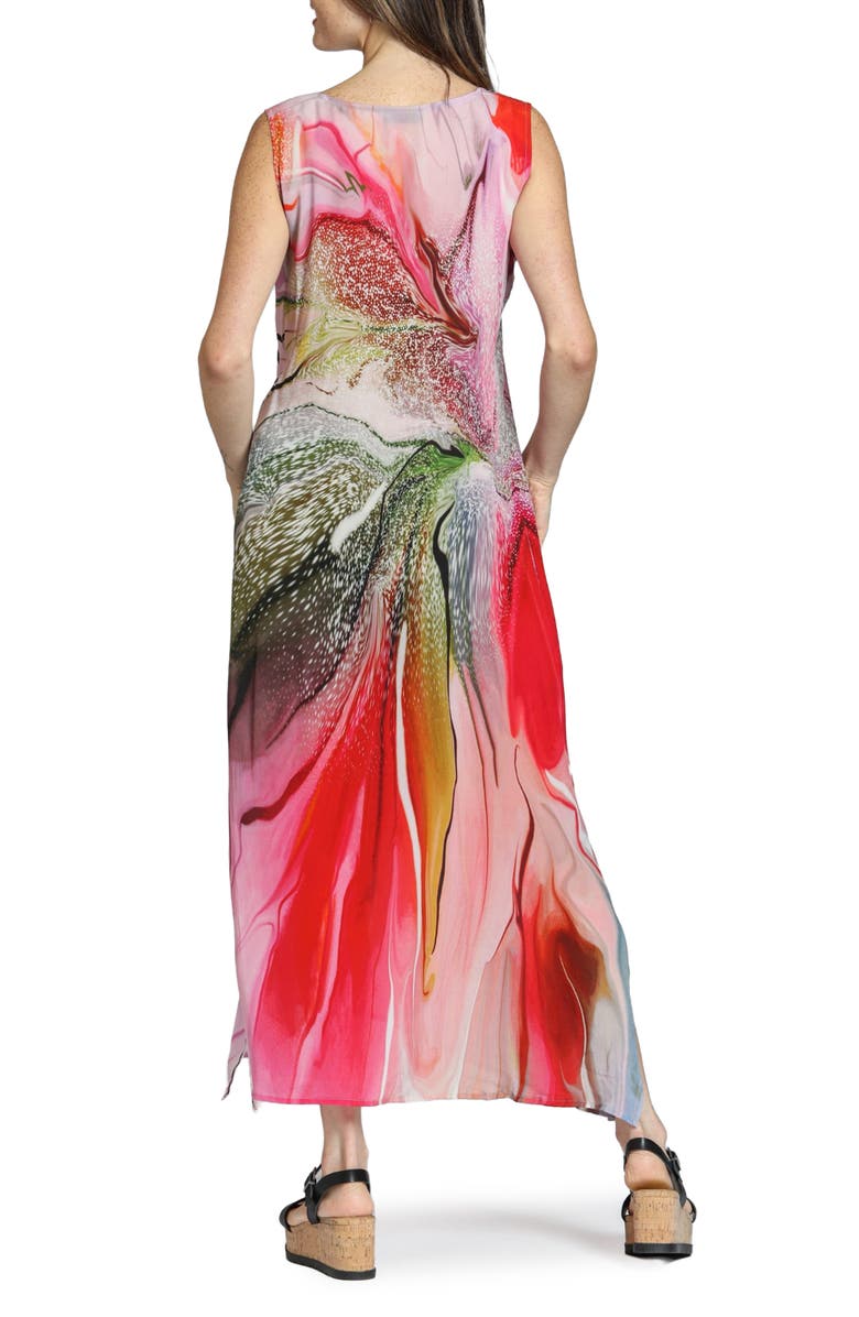 APNY Sleeveless Maxi Dress, Alternate, color, Pink Multi